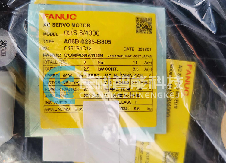 發那科伺服電機A06B-0235-B805 發那科伺服電機A06B-0235-B805