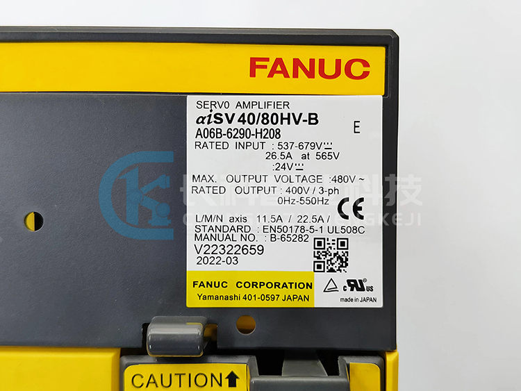 發(fā)那科雙軸驅動器&alpha;isv 40/80HV-B A06B-6290-H208